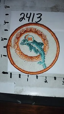 Vintage Sew On Patch Miami Dolphins • $11