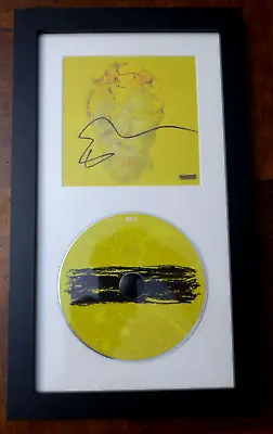 Ed Sheeran - Autographed  Subtract  Signed Insert And Cd Framed 2023 • $55