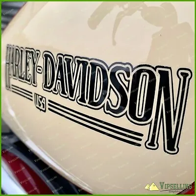 Harley Davidson 1986 USA Premium Quality Fuel Gas Tank Decals Stickers Any Color • $64.58