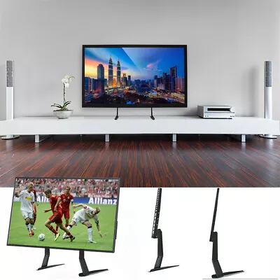 Universal Table Top TV Pedestal Stand Mount TV Feet Base Study For 22 -55  40KG • £15.91