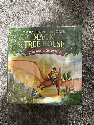 NEW - Magic Tree House Books 1-28 Boxed Set By Mary Pope Osborne SEALED • $39.99