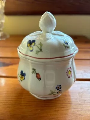 Villeroy & Boch Petite Fleur Sugar Bowl With Lid - New With Tag • $15