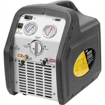 Portable 3/4 HP Refrigerant Recovery Machine For Vapor Liquid Refrigerant Grey • $309.99