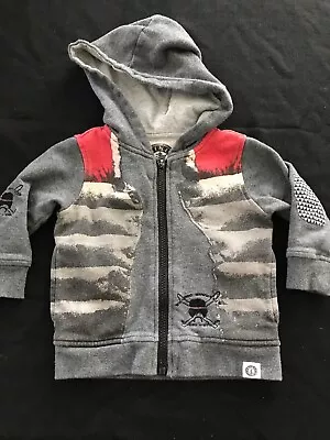 Mini Shatsu (EUC NWOT??) Shatsu Mountain Ski Club Zip Hoodie - 12 Months • $18