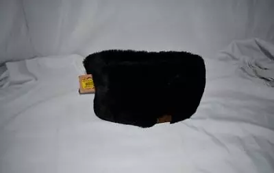 C.C. Faux Fur Headband Wrap In Black NWT • $9.99