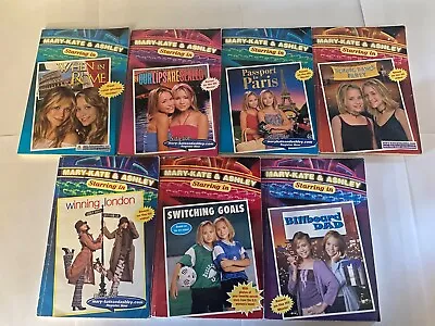 Mary-Kate And Ashley Starring In - Lot Of 7 Books • $29.99