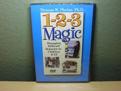 1-2-3 Magic (DVD 2005) Managing Difficult Behavior In Children 2-12 Phelan New • $14.99