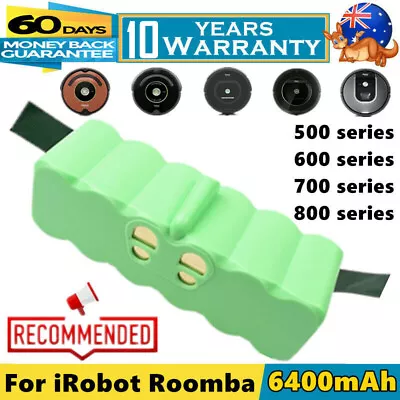 6400mAh Li-ion Battery For IRobot Roomba 500 510 537 550 580 630 650 780 880 800 • $39.99