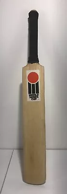 Vintage World Series Cup Wooden Miniature Cricket Bat - Unsigned • $49.95