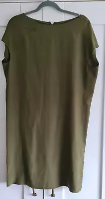 Marni Olive Green Dress Size 42 • £10