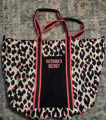 Victorias Secret Leopard Weekender Tote Bag  • $6