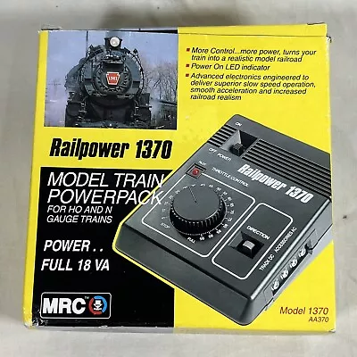 Mrc Railpower 1370 Power Pack- Ho Scale N Scale • $39.99