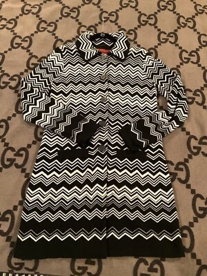 $25 • Buy Missoni For Target Limited Edition Black And White Zig-Zag Jacket Size Small.