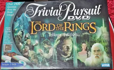 Trivial Pursuit DVD: The Lord Of The Rings Trilogy Edition FREE P&PUK • £15.99