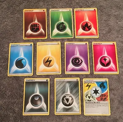$65.99 • Buy Pokémon BULK Card Lot Of 1500 Energy Cards Special Energy Metal Dark Fairy 