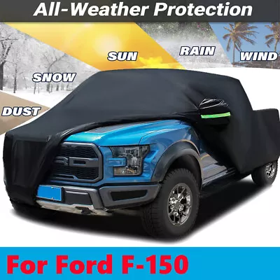 For Ford F-150 Pickup Truck Car Cover Dust Waterproof Sun All Weather Protection • $54.99