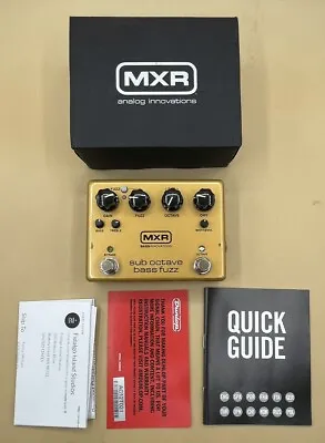 Mxr M287 Sub Octave Bass Fuzz Guitar Pedal (mvp019768) • $159.99