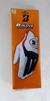 Bridgestone E Glove Golf Gloves Left Hand Size Cadet ML White Leather Black Mesh • $9.99