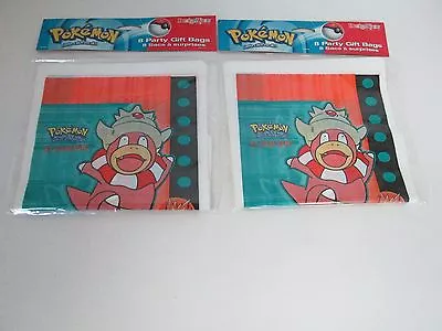 Pokemon Party Favor Goody Loot  Bags - Lot Of 2 Packages • $8.34