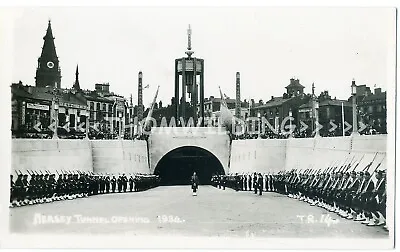 RP BIRKENHEAD Mersey Tunnel OPENING CEREMONY 1934 Scots Guards- Wirral CHESHIRE • £12
