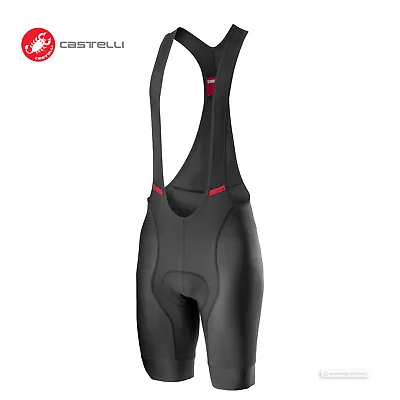 $129.95 • Buy NEW Castelli COMPETIZIONE Cycling Bib Shorts : DARK GREY