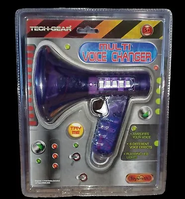 Multi Voice Changer Toy Megaphone Change 8  Different Voice Effects Purple • $25