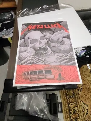 Metallica  Concert Poster  • $65