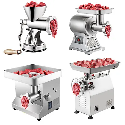 VEVOR Meat Grinder Manual / Electric Meat Grinding Machine Stainless Steel • $69.99