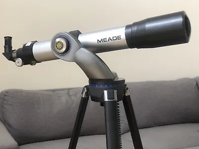 Meade 90mm X 800mm F/8.8 Refractor Telescope W/ Autostar Computer Controller • $189