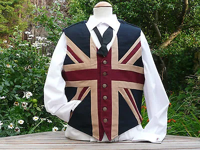 Stunning Union Jack Waistcoat For All Occasions • £60