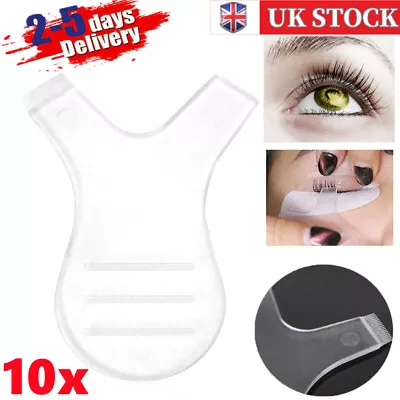 10 Eyelash Lifting Lash Lift Brow Lamination Perm Y Comb Separating Tool Brush • £4.74