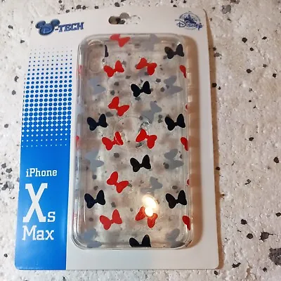 NWT D-Tech Disney Parks Phone Case Minnie Mouse Bows IPhone XS Max • $14.99