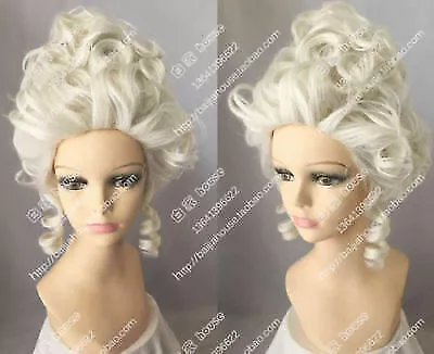 Aristocracy Queen Fashion Wig Antoinette Cosplay Party Wig Hair • $19.99