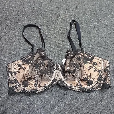 Victoria Secret Bra Women 38D Dream Angels Push Up Without Padding Lace • $19.98