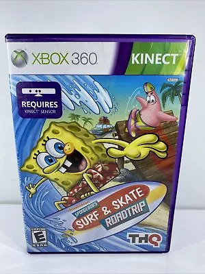 SpongeBob's Surf And Skate Roadtrip (Microsoft Xbox 360 2011) • $11.01