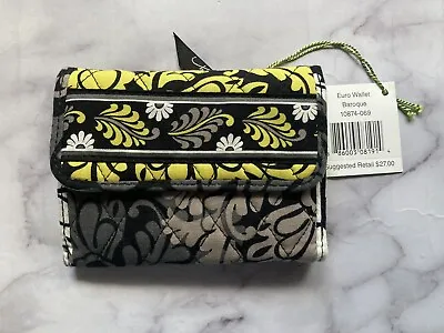 NEW Retired Vera Bradley Baroque Euro Wallet • $19.95