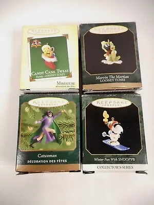 Lot Of 4 Hallmark Keepsake Ornament Minis Lot  -  Free Shipping • $26.99