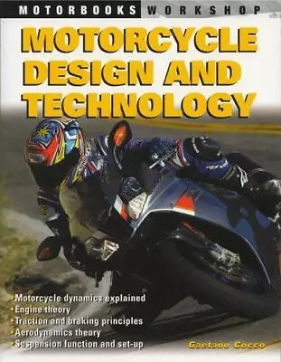 Motorcycle Design And Technology Handbook By Cocco Gaetano • $15.18
