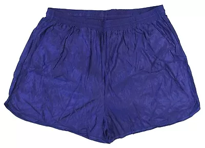 Purple Nylon Running Track Shorts By Don Alleson Men's Large • $14.95