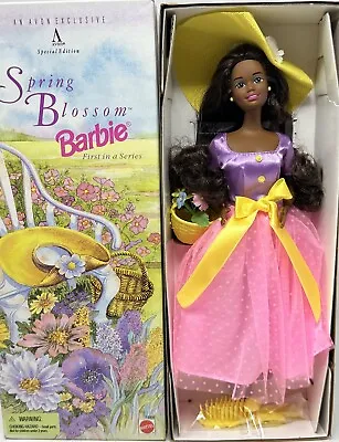 Barbie Spring Blossom Barbie Avon Exclusive 1995 Mattel 15202 • $32