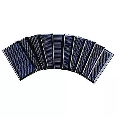 SUNYIMA 10Pcs 5V 60mA Epoxy Solar Panel Polycrystalline Solar Cells For Solar... • $24.04