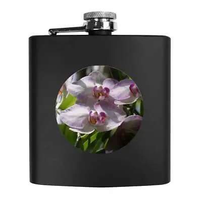 6oz (170ml) 'Orchids' Pocket Hip Flask (HP00005714) • £14.99