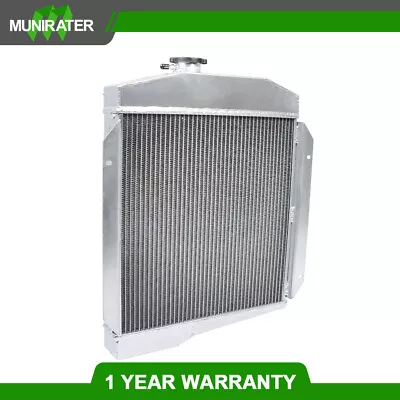 4 Row Silver Aluminum Radiator Fit For 1961-1971 International Scout 2.5L MT • $188.52