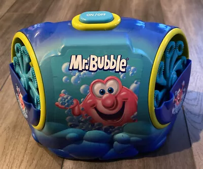 Vintage 2011 Mr. Bubble Double Sided Bubble Machine. Works! Clean RARE • $39.99