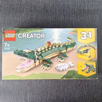 LEGO Creator 31121 Crocodile 3-in-1 Snake Frog  Age 7+ 454 Pieces NEW OPEN BOX • $104.99