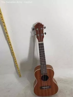 Brown String-4 Musical Instruments Wooden Soprano Ukulele W/Case • $17.29