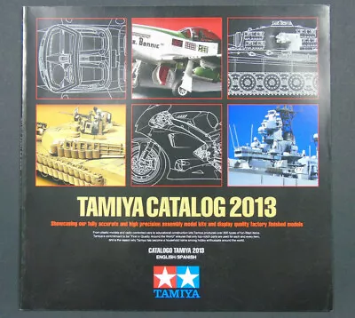 64378 Tamiya 2013 Catalogue Plastic Models Vintage English & Spanish • £9.99