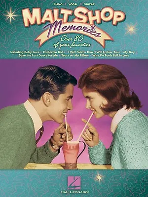 Malt Shop Memories Sheet Music Piano Vocal Guitar Songbook NEW 000311471 • $17.95