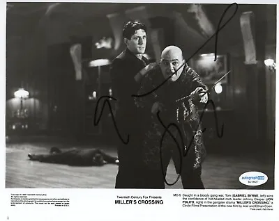 Gabriel Byrne Signed Millers Crossing Photo  (2) Also Acoa • $101.02