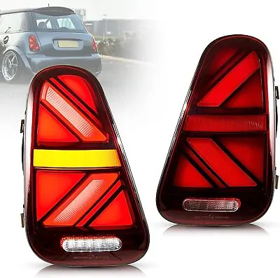 LED Tail Lights For 2001-2006 BMW Mini R50 R52 R53 Cooper S Rear Lamps Animation • $289.99